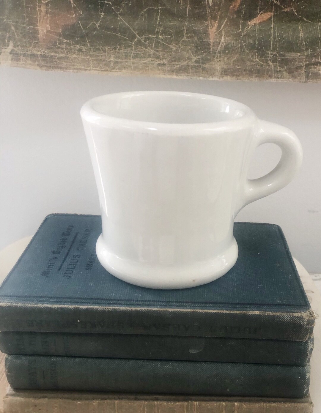 Vintage IRONSTONE DINER MUG Antique Hall Coffee Mug Cup Etsy