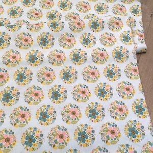Bloom Blue - Wanderings By Poppie Baumwolle Quilting Baumwollstoff