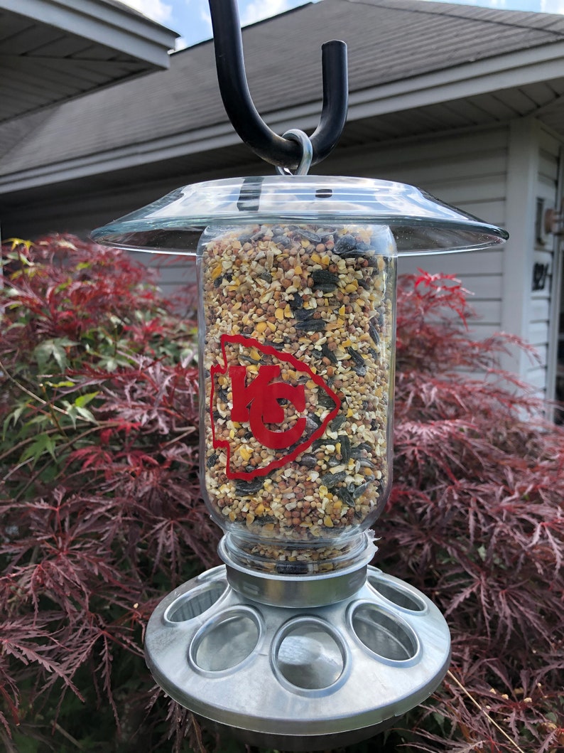 Kansas City Chiefs Wild Bird Feeder Etsy