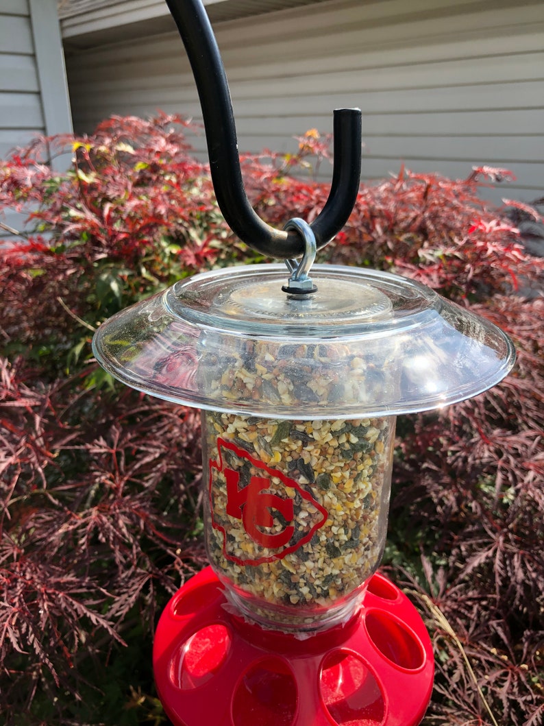 Kansas City Chiefs Wild Bird Feeder Etsy