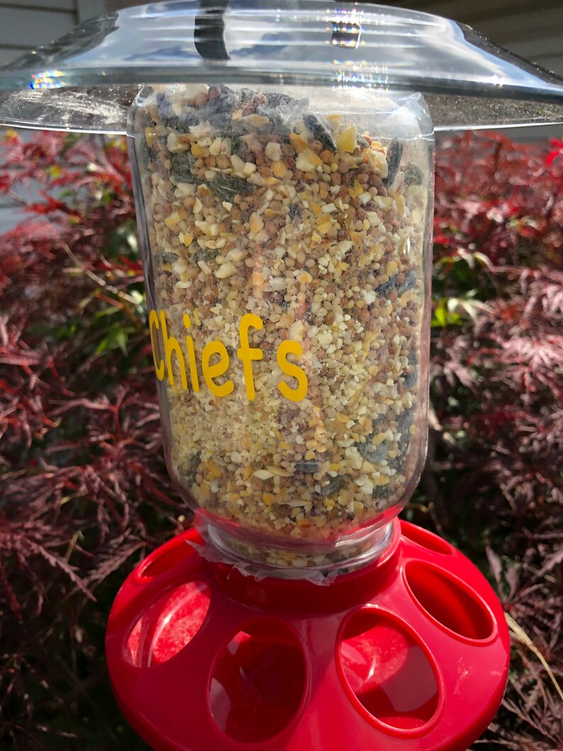 Kansas City Chiefs Wild Bird Feeder Etsy