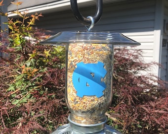 North Carolina Tar Heels Wild Bird Feeder