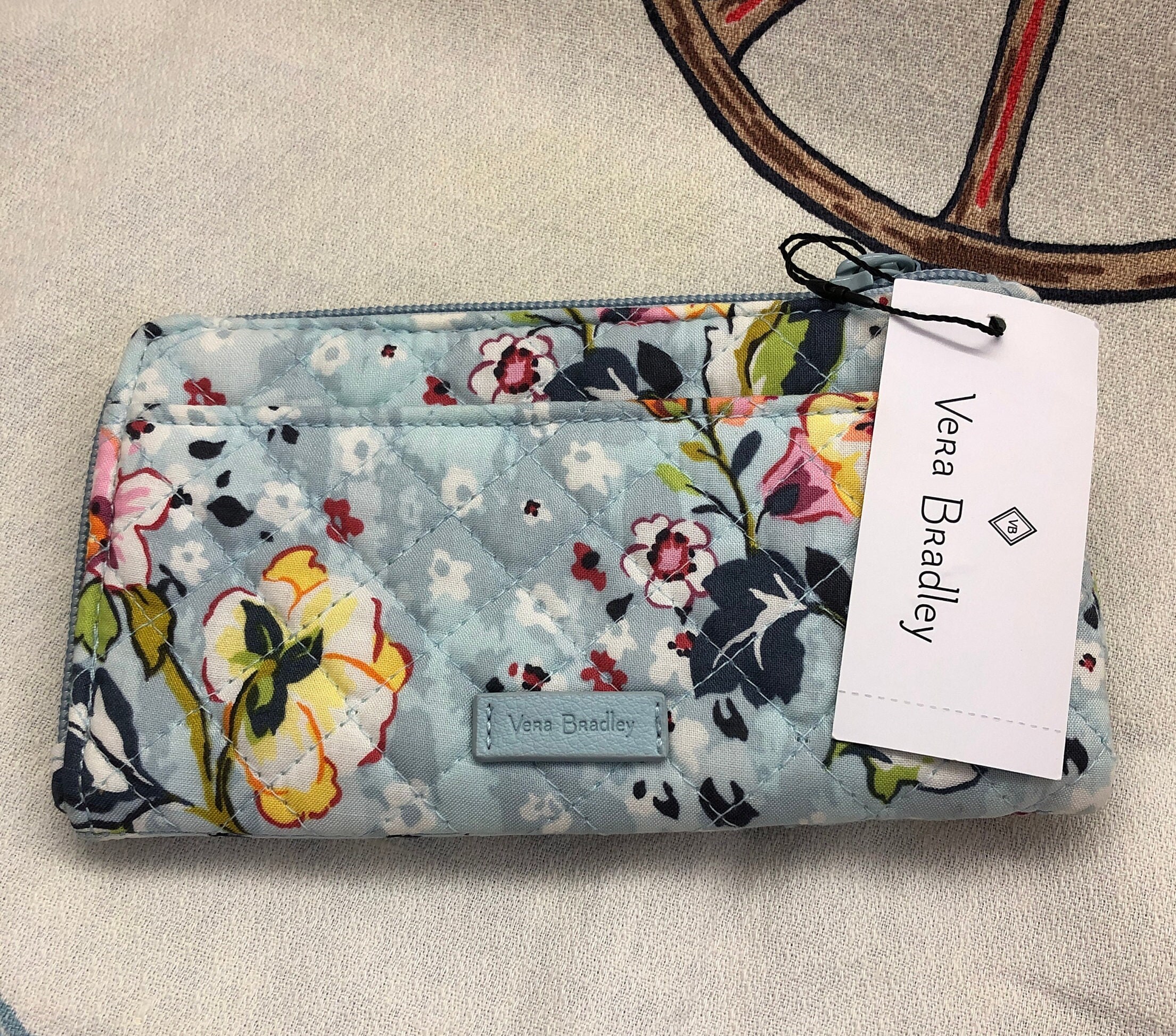 Vera Bradley RFID Ultimate Card Case Floating Garden Etsy