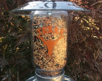 Texas Longhorns Wild Bird Feeder