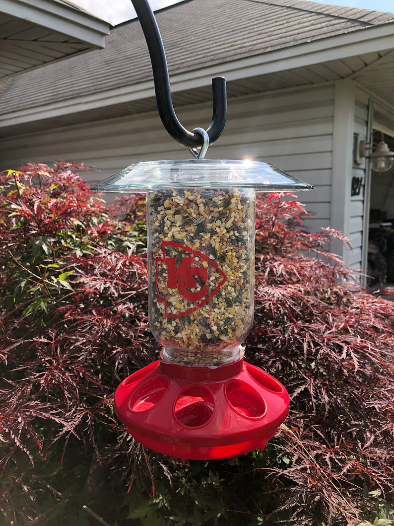 Kansas City Chiefs Wild Bird Feeder Etsy