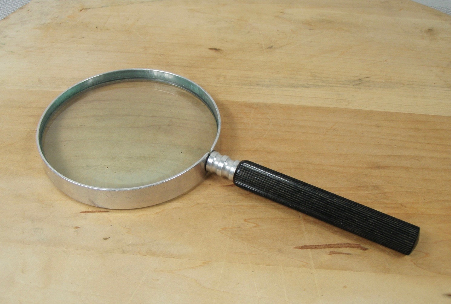 Large Vintage 1950s Era Magnifying Glass Made In Japan Etsy