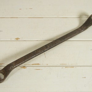 Vintage Williams Superrench 8029 Double Box End Offset 25/32 11/16 12 Point Wrench - Made In USA - FREE SHIPPING