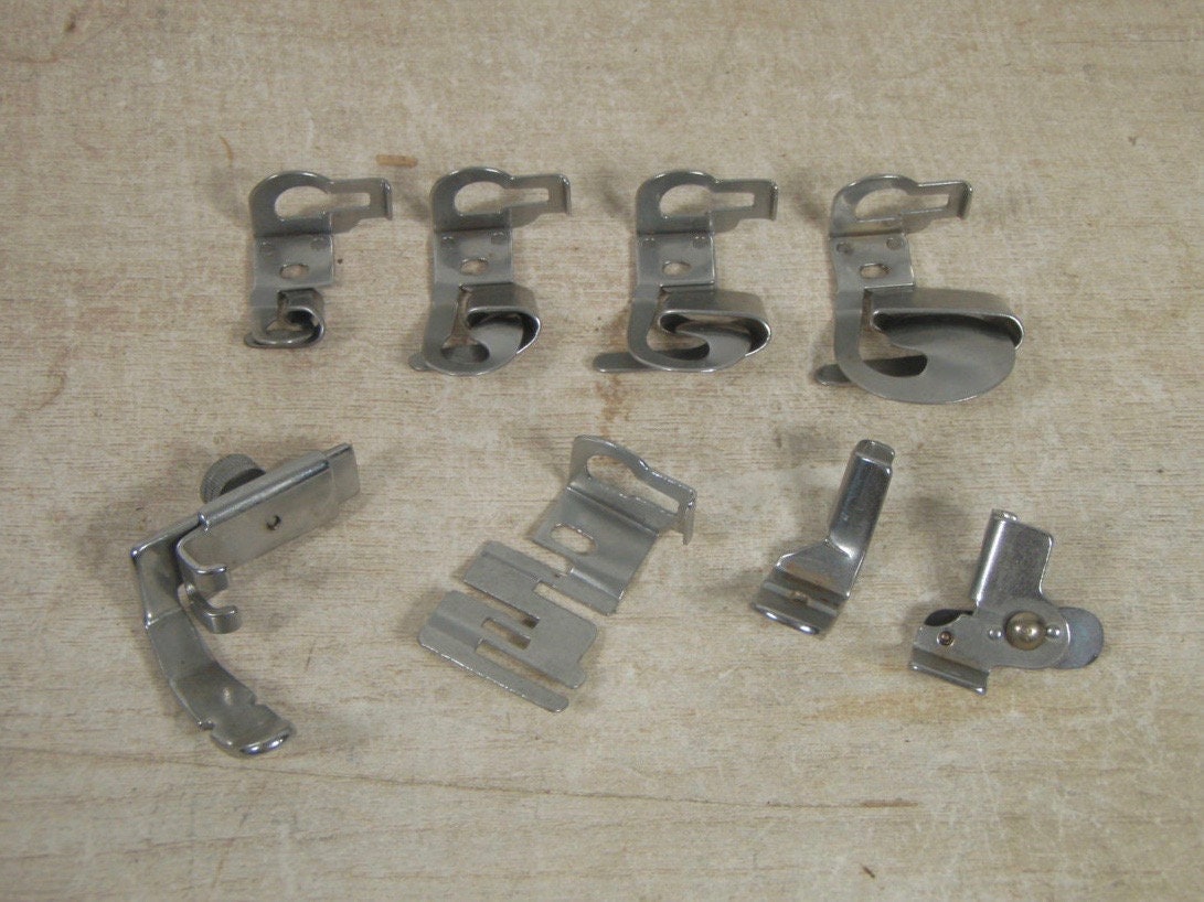 Vintage Universal Sewing Machine Accessory Kit FREE SHIPPING Etsy