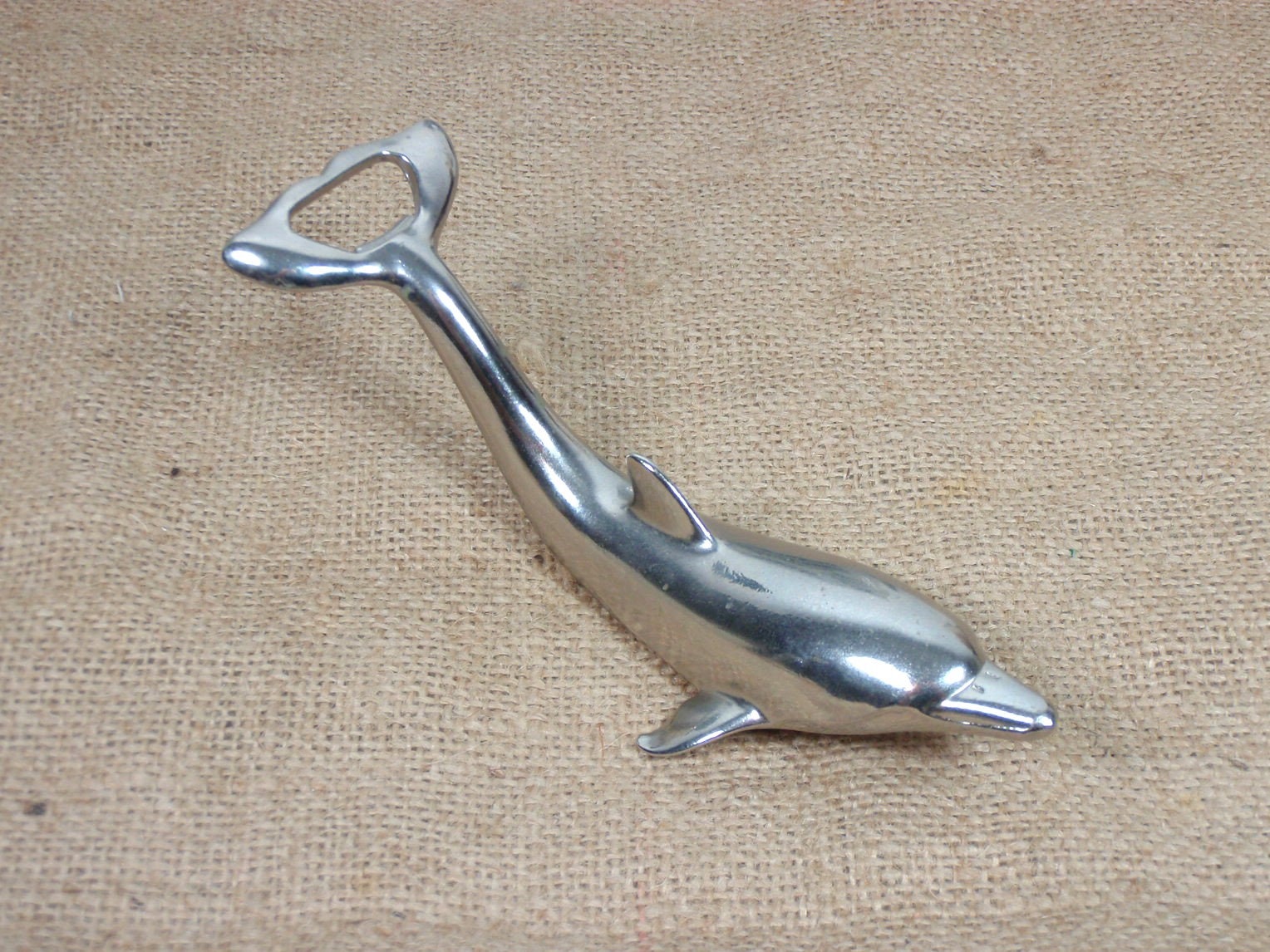 Mid Century Barware, German Koi Fish Knife, Corkscrew, Wine Opener, 1950s