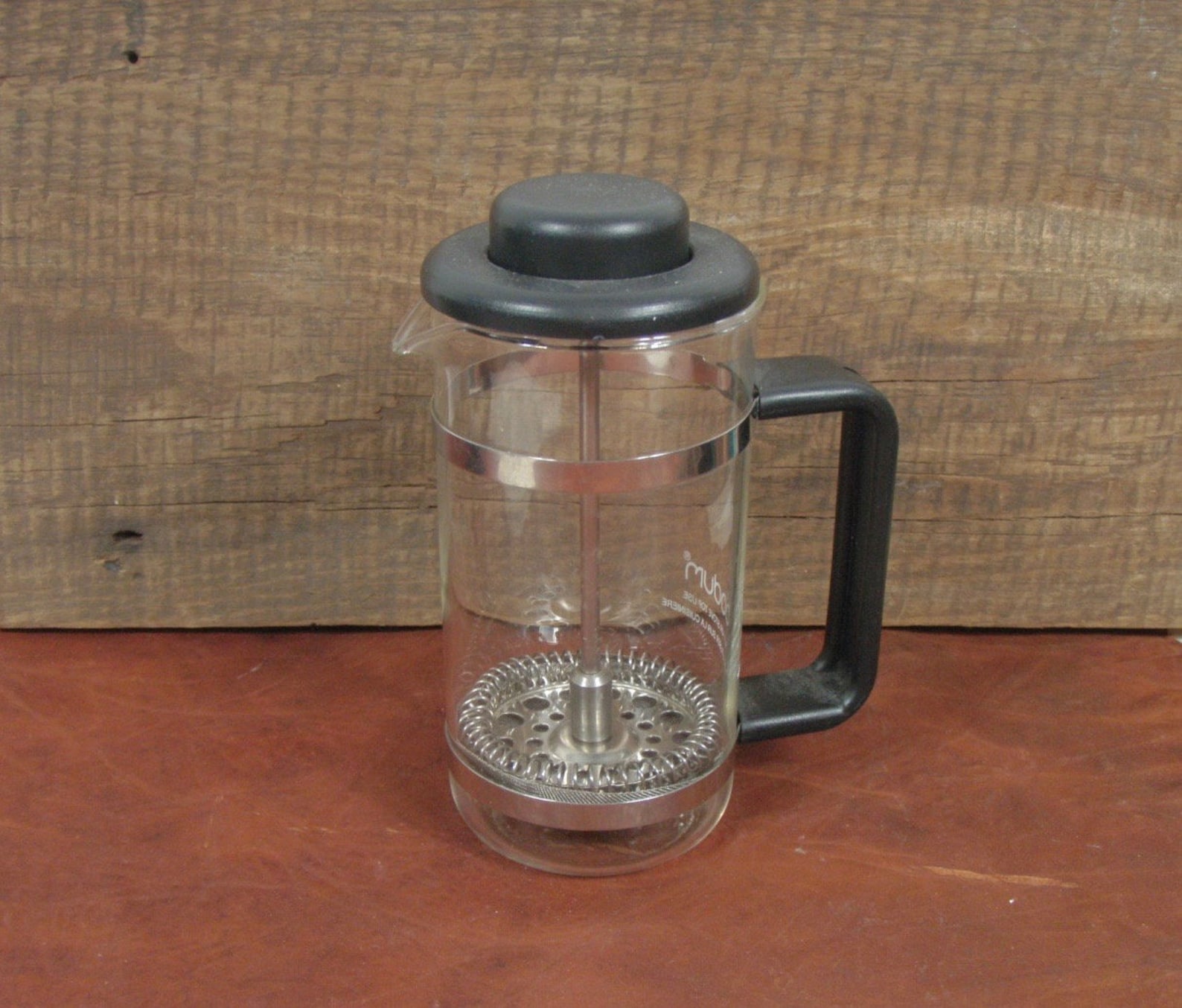 Vintage Bodum 12 oz Single Serve Glass French Coffee Press Etsy