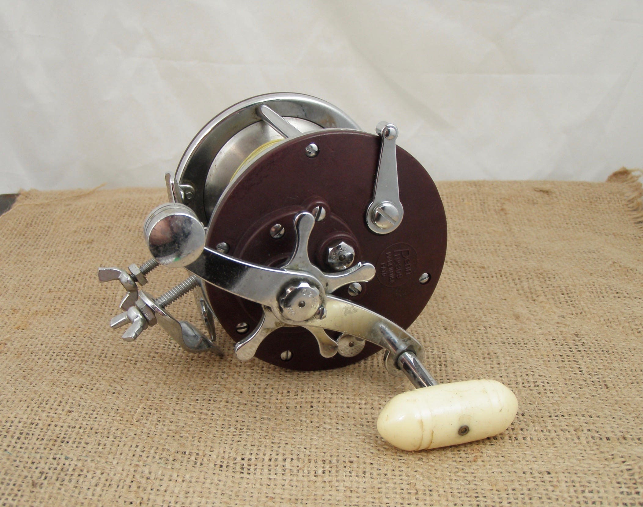 Vintage Penn Peer No. 309 L LevelWind Deep Sea Fishing