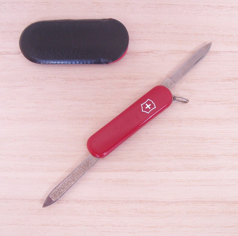 Vintage Victorinox Swiss Army Princess Mini Pocket Knife Image 0