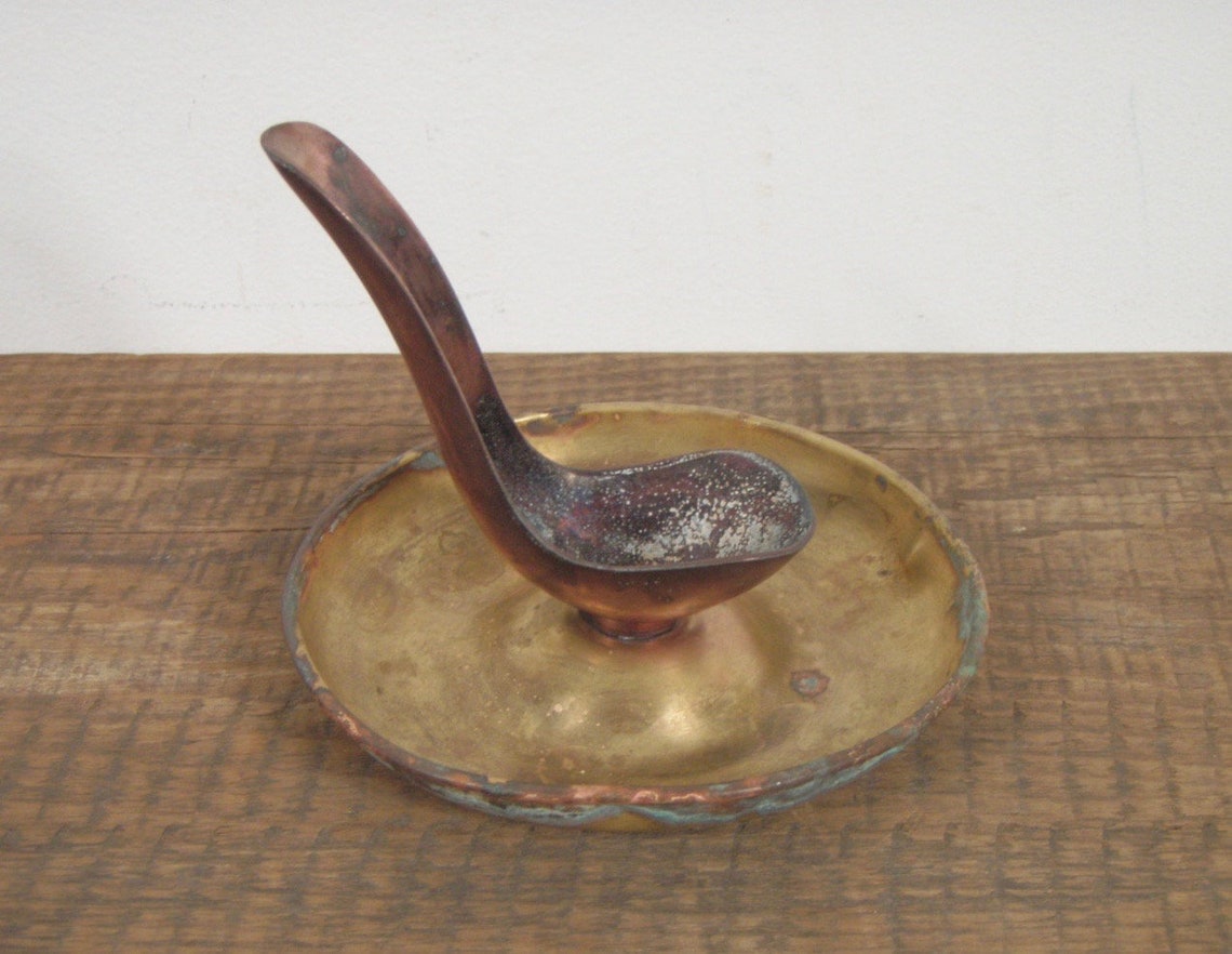 Antique Bradley & Hubbard Brass Tobacco Pipe Stand Rustic Etsy