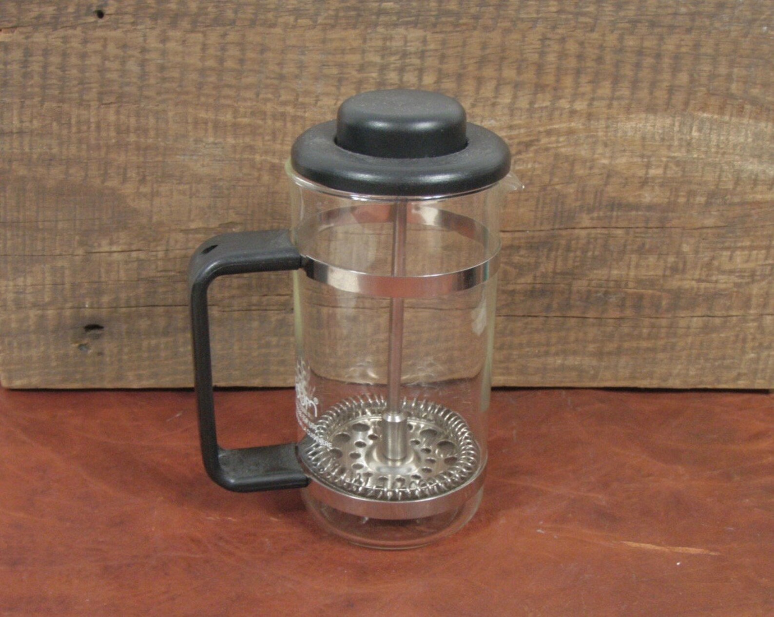 Vintage Bodum 12 oz Single Serve Glass French Coffee Press Etsy