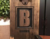 Personalized Beer Bottle Opener, Groomsmen Gift, Rustic Engraved Beer Bottle Opener, Cap Catcher, Wedding, Gift Ideas, Man Cave
