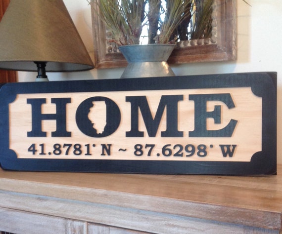 Wood Signs Personalized Farmhouse Decor Wedding Name Sign Housewarming Gift Kitchen 3d Engraved