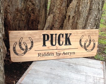 Horse Ranch Sign, Horse Farm Sign, Personalized Horse Sign, Stable ...