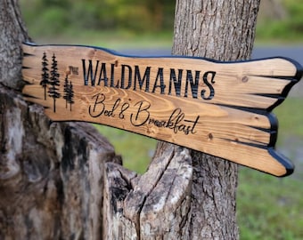 Personalized Custom Cabin Sign