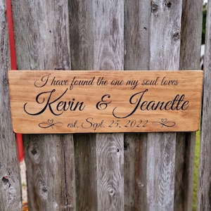 Custom Engraved Signs, Personalized Family Name Sign, Engraved Wood Sign, Rustic Decor, Wedding Name Sign, Housewarming Gift, Wedding Gift