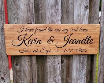 Custom Engraved Signs, Personalized Family Name Sign, Engraved Wood Sign, Rustic Decor, Wedding Name Sign, Housewarming Gift, Wedding Gift