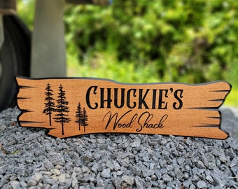 Outdoor Signs, Wooden Carved Cabin Sign,  Custom Cabin Signs, Campground Signs, Custom Outdoor Sign, Camp Sign, Personalized Signs