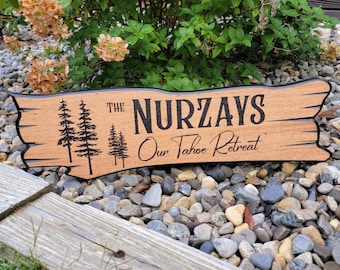 Cabin Signs, Outdoor Signs, Campground Signs, Custom Outdoor Sign, Camp Sign, Driveway Signs, Ranch Signs, Cabin Sign Outdoor