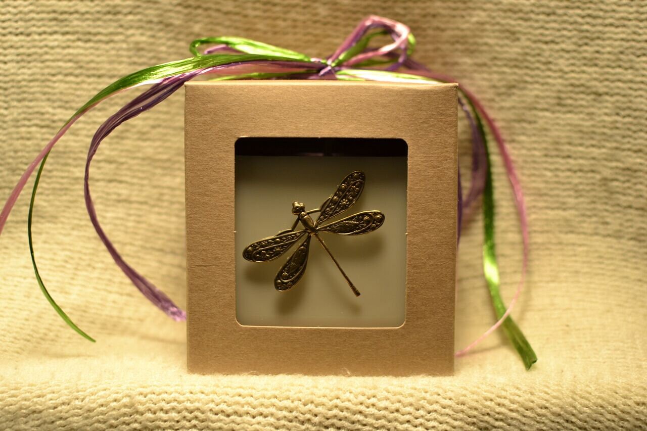 Candle Dragonfly Candle Highly Scented Candle Etsy Norway