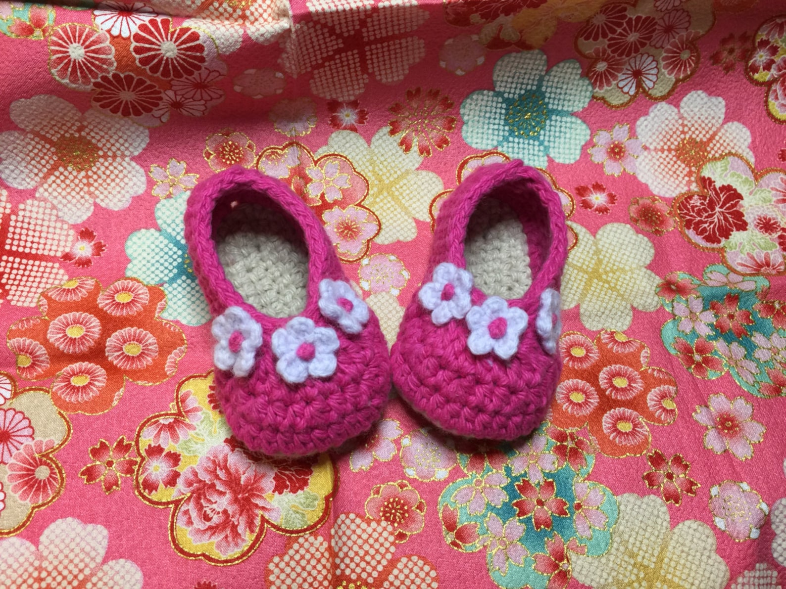 baby ballet shoes crochet pattern