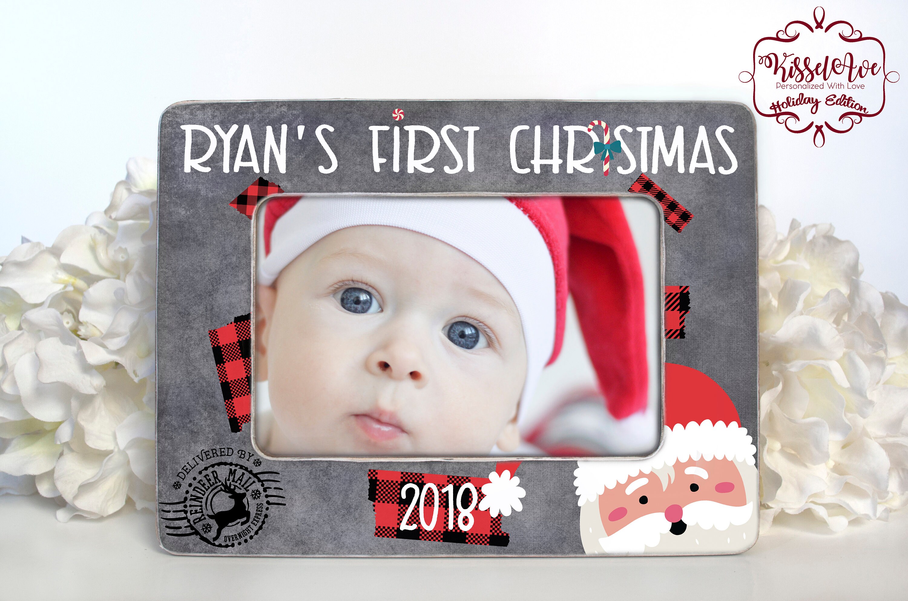baby's first christmas frame 2018