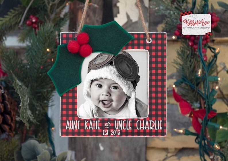 Aunt and Uncle Est. Established Christmas Ornament Gift for | Etsy