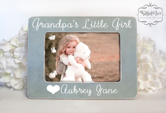 grandpa's girl picture frame