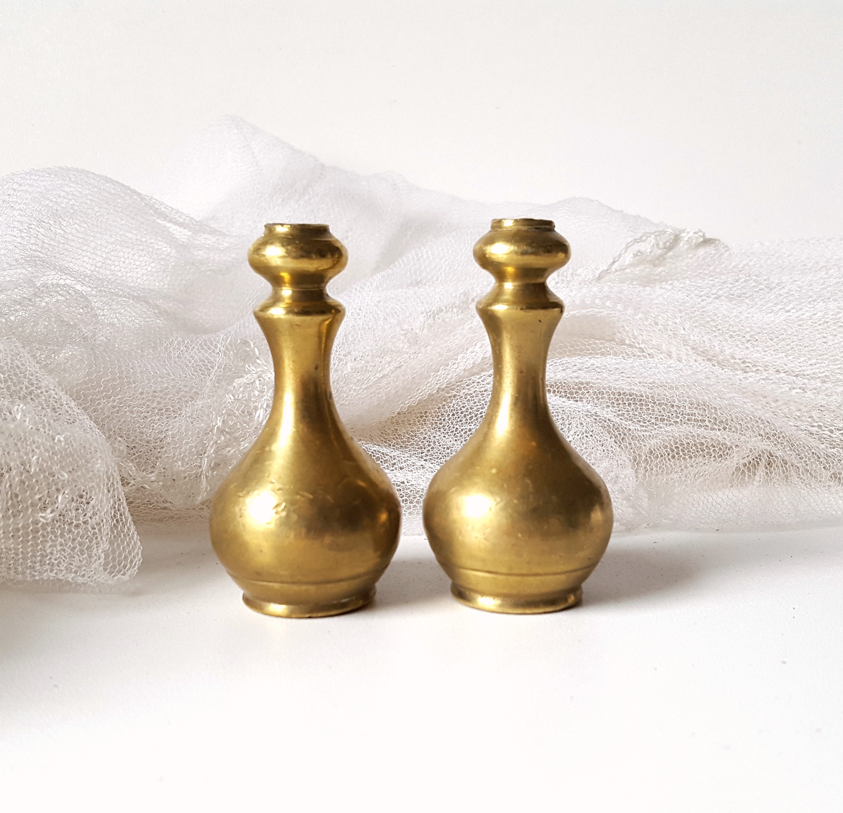 Porte-Tir de Cordon en Bronze Antique X 2 Rideaux Aveugles Léger Poids Accessoire Fenêtre Matériel 2