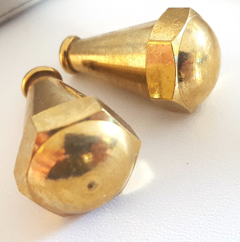 Pair of Vintage Curtain Cord Blind Light Pulls French Brass Etsy