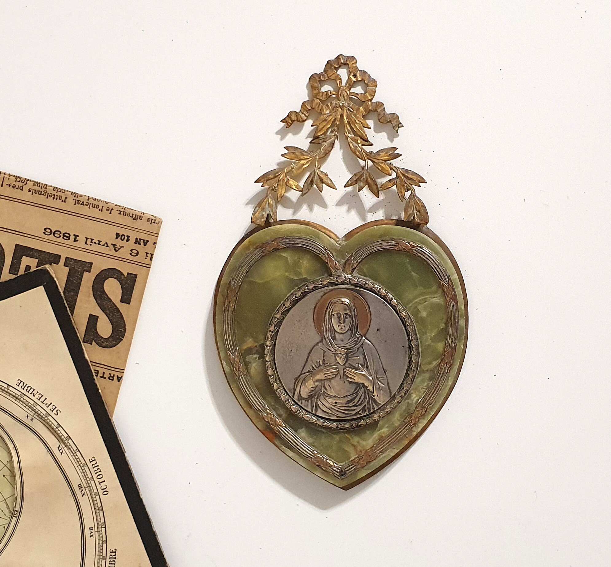 Cadre Religieux Antique