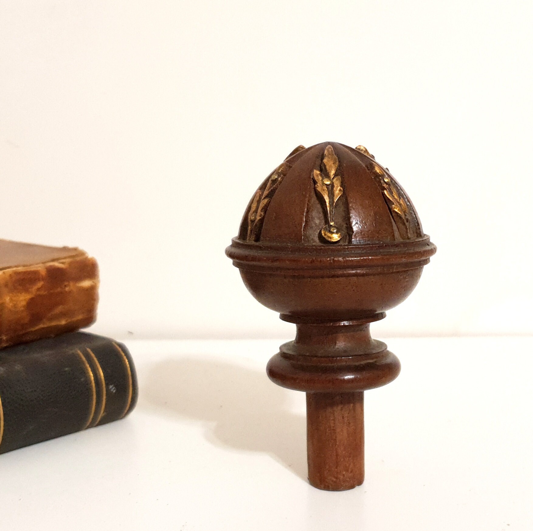 Antique Récupéré Décoratif Ornement Architectural Embellissement Meubles 2.52 Pouces