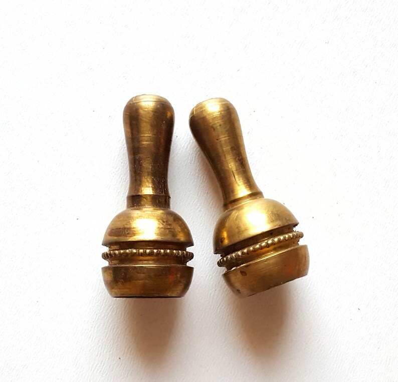 Pearls Vintage Cord Pull Pair Brass Drapery Curtain Tassel Etsy