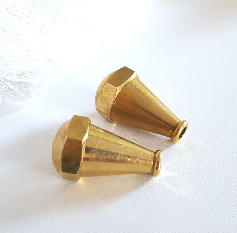 Pair of Vintage Curtain Cord Blind Light Pulls French Brass Etsy