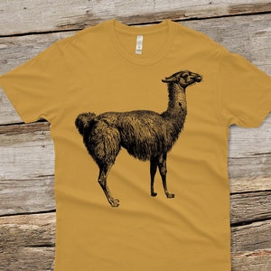 Lama Shirt - Herren Lama Shirt - Herren Shirt - Lama Geschenke - Herren Grafik T-Shirt - Lama Lustige Shirt Tier Shirt Lama Art
