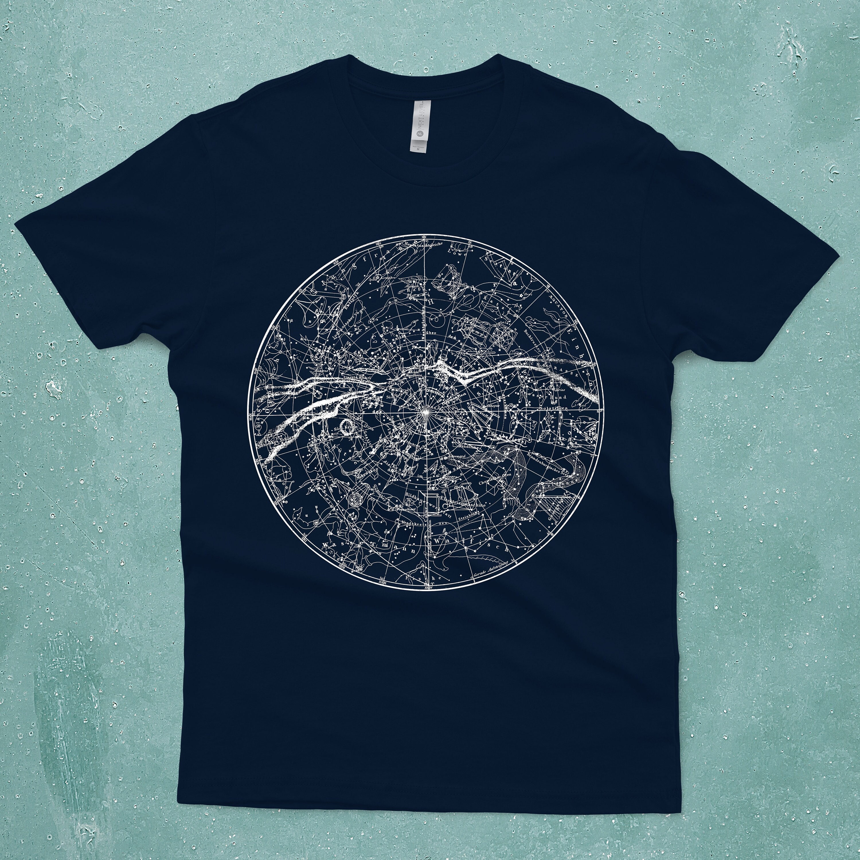 ★OAMC★ Constellation T-shirt Frost Blue 23E28OAY06COT00727 OKCTMT0636_A_ac21d8f1-f12a-