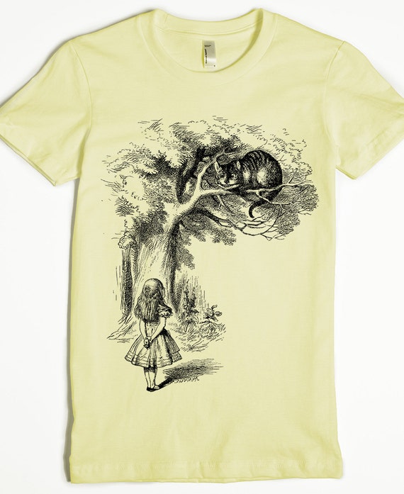 Alice au pays des merveilles T-shirt fantasy Hatter tee top hommes femmes