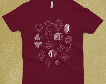 マダラニンゲン　GEOMETRIC T-shirt ブラック il_340x270.5536864819_frnj.jpg