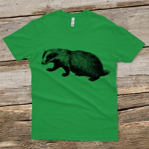 Badger Unisex Shirt Badger T-shirt Men's animal shirt Men's graphic tee Gifts for Men and Women Unisex Sizing Cute Animals image 7