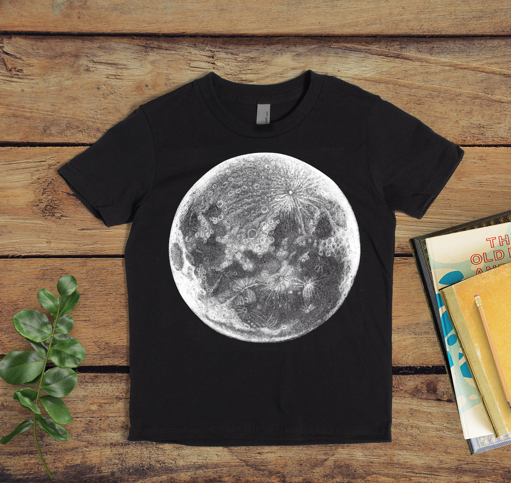 Moon Faded Jersey Baby Fit T-Shirt