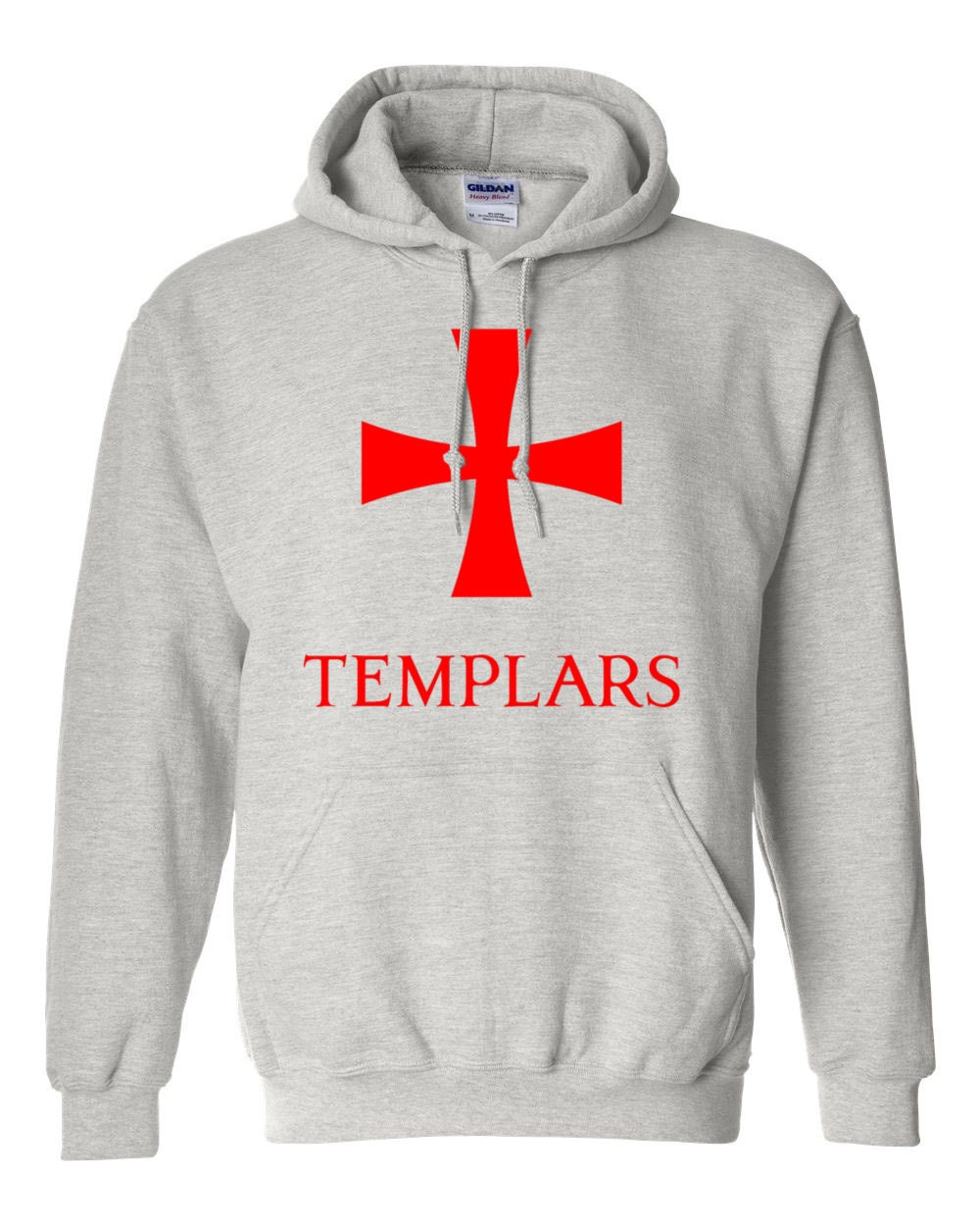 Knights Templar Hoodie Pullover Sweatshirt Etsy