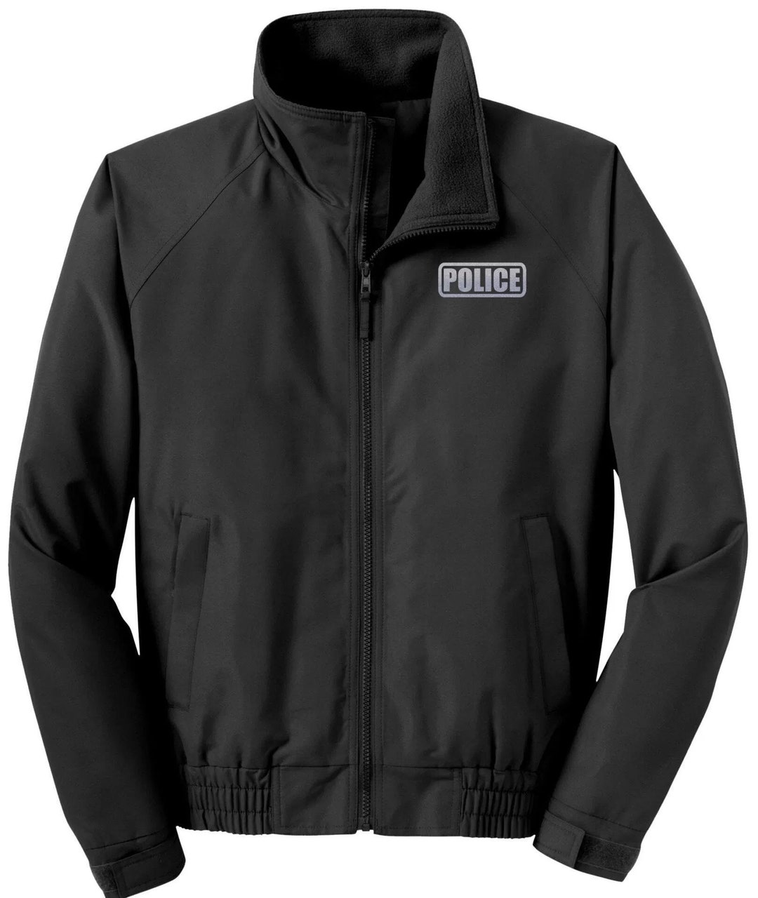 Police Jacket Reflective Logo Fleece Lining Police Officer Charger