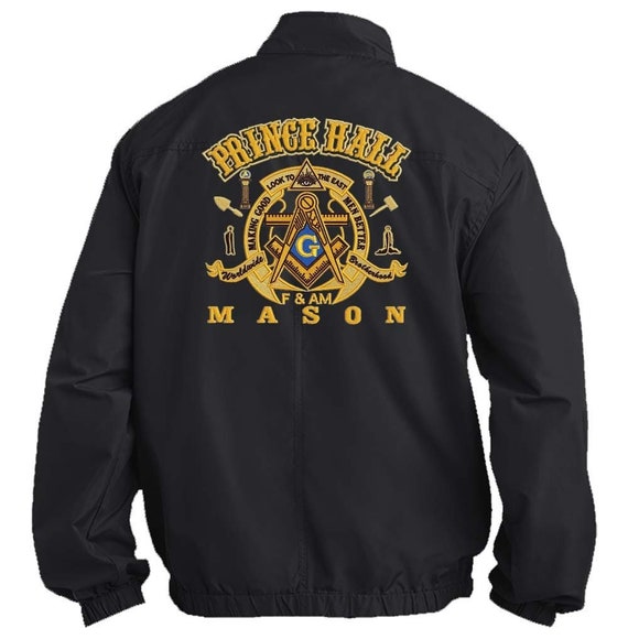 Mason Prince Hall Fullback Jacket Embroidered Masonic - Etsy