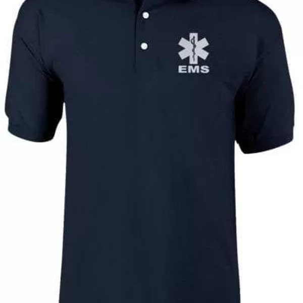 Emt Polo Shirt Etsy