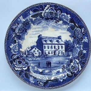 Wedgwood Americana Wall Plate Green Dragon Tavern