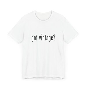 Unisex Jersey Got Vintage Short Sleeve Tee Shirt