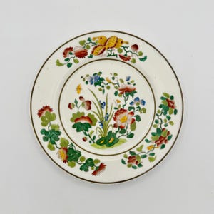 Wedgwood Wall Art Plate Floral Rare Vintage